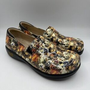Alegria‎ Keli Paws Up Dogs Cats Clogs Womens EU 40 US 10 Slip On Shoes KEL-7512
